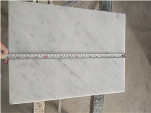 Carrara Marble Honed Rectangle Table Tops Design