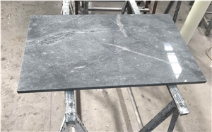 China Galaxy Grey Marble Table Tops for Restaurant