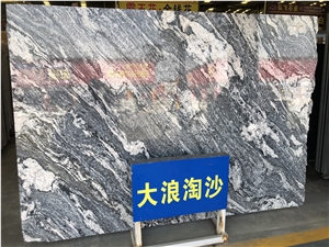 China Juparana Grey Granite Slabs Kitchen Tiles