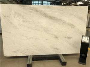 China New Jiashi White Marble Slabs Bathroom Decor