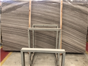 China Palissandro Brown Crystal Wood Marble Indoor