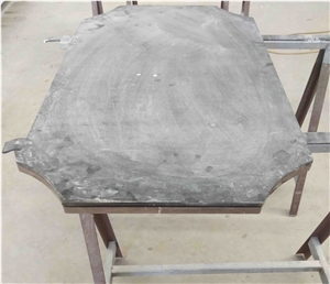 China Quality Coffee Brown Marble Round Table Tops