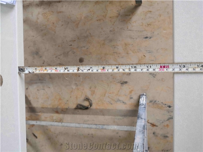 Cirrus White Quartz Vanity Tops for Hotel Projects