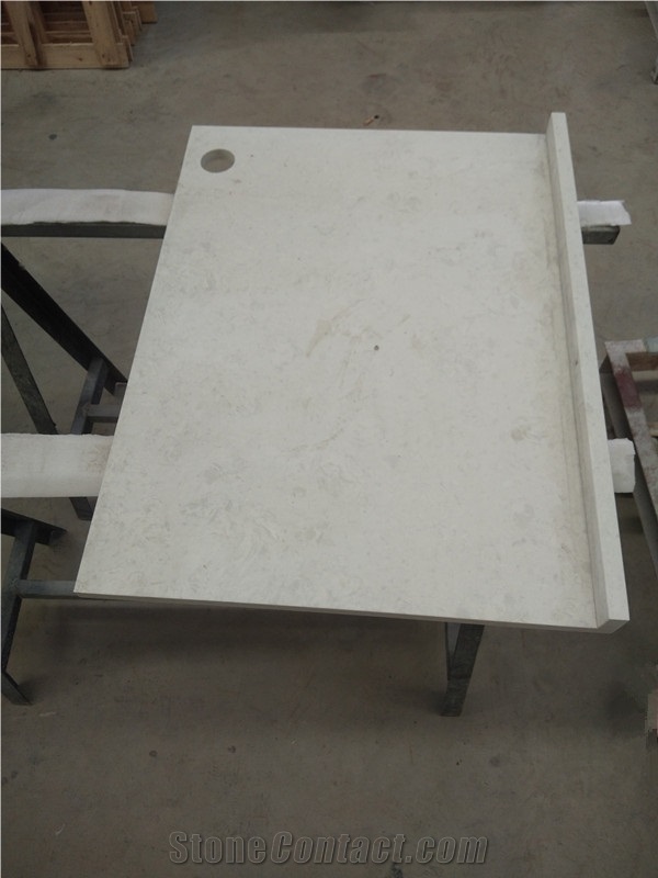 Classic Hausys Cirrus White Mini Bar Stone Top