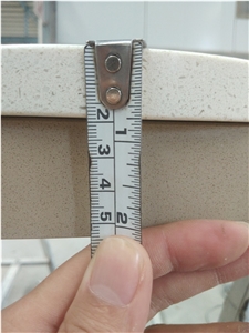Classic White Quartz for Hotel Table Top