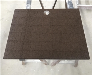 Coffee Bean Quartz King Night Stand Tops Furniture