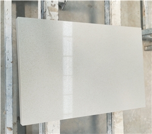 Custom White Quartz Stone Home Furniture Table Top