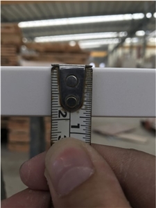Customed Domino Quartz Luggage Bench Top