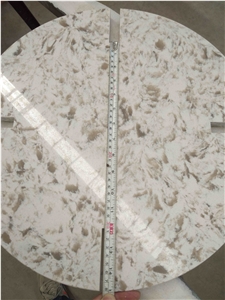 Customized Wilsonart Sangda Falls Quartz Table Top