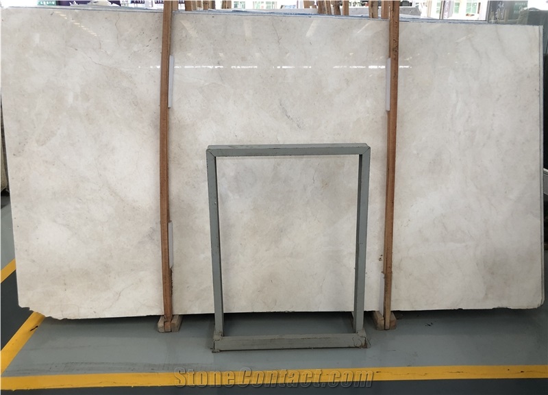 Elite Beige Golden Leaf Marble Slabs Indoor Decor