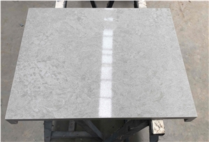 Grey Galaxy Quartz Nightstand Tops For Hospitality