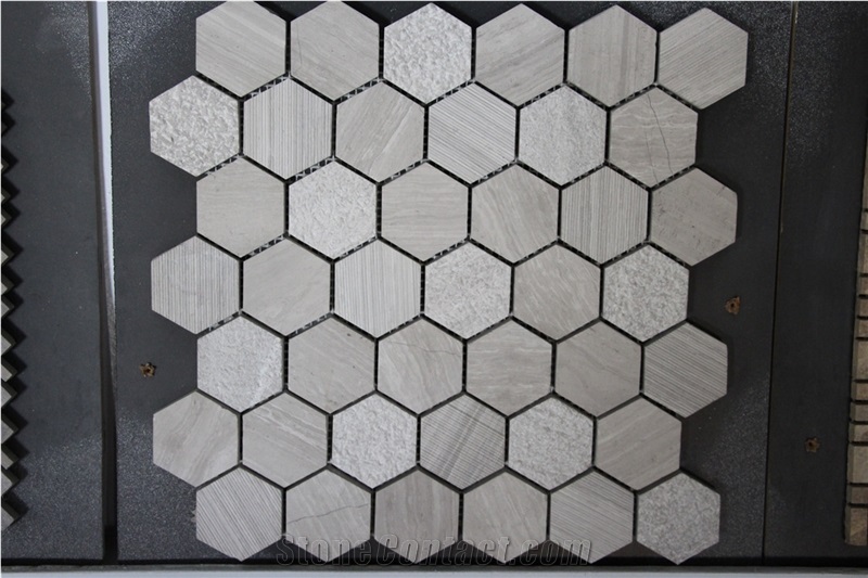 Hexagon Honeycomb Panel Mosaic Tiles for Flooring