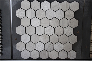 Hexagon Honeycomb Panel Mosaic Tiles for Flooring