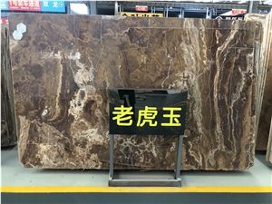 High Quality Tiger Onyx Slabs for Wall Covering