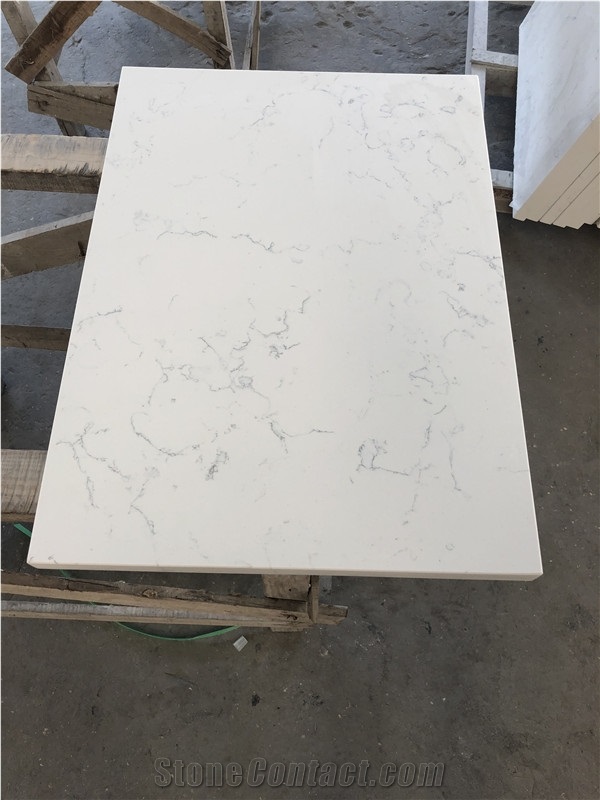 Hot Sales Lyra White Quartz for Table Top