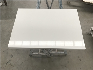 Hot Sales White Quartz For Hotel Lagguage Bench
