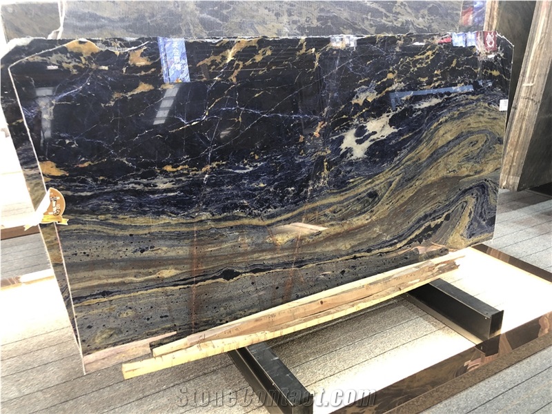 Luxury Bahia Sodalite Blue Granite for Home Decor