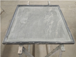 Luxury Palissandro Blue Marble Hotel Side Table