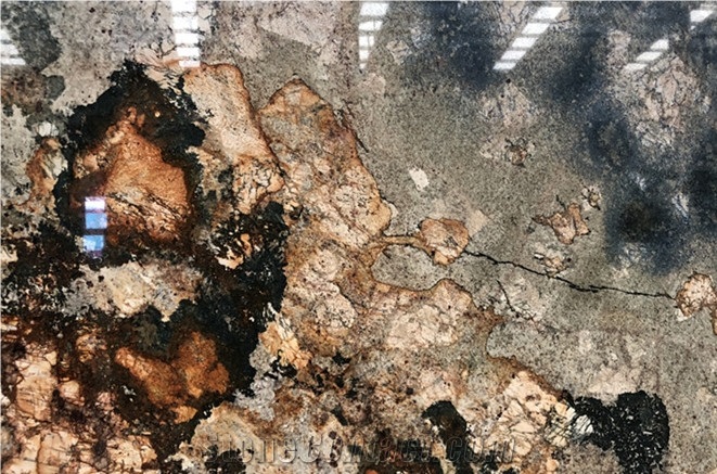 Luxury Shangri La Quartzite Slabs for Hotel Hall