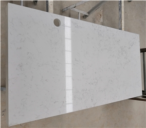 Match Belstone Eco Quartz Carrara Desk Table Tops