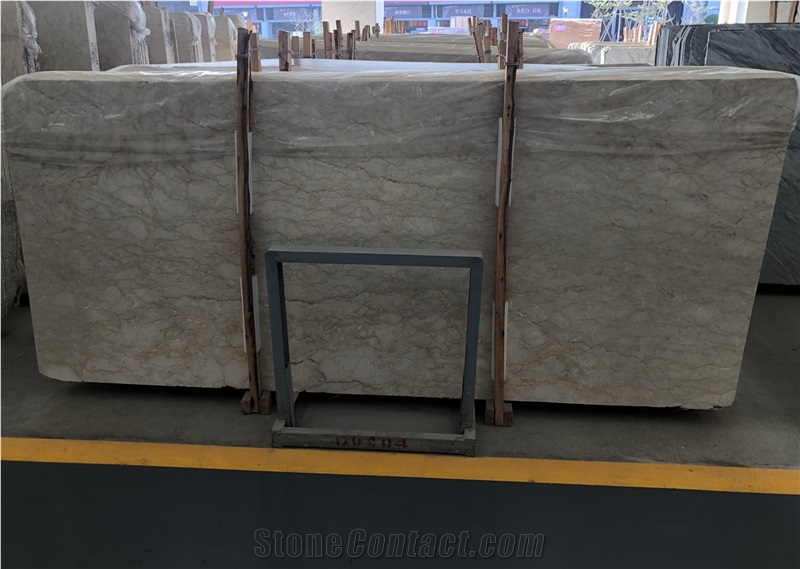 New Crema Rosalia Beige Marble Slabs Good Price