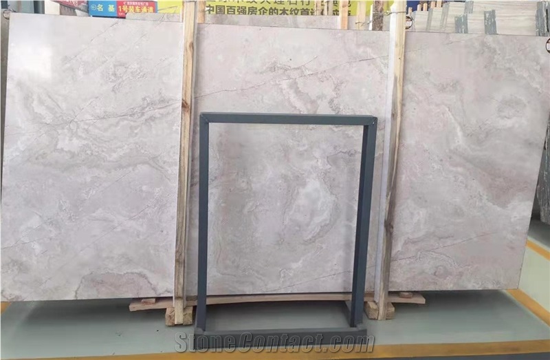 New Dora Cloud Ash Marble Polished Slabs Flooring