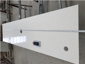 Ocean Foam White Quartz Combo Unit Furniture Tops