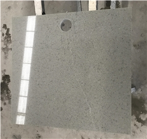 Particles Grey Quartz Furniture Night Stand Tops
