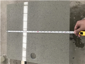 Particles Grey Quartz Furniture Night Stand Tops