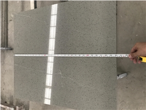 Particles Grey Quartz Stone Tables Home Furniture