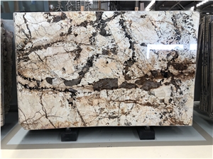 Patagonia White Blanc Du Quartzite Luxury Slabs
