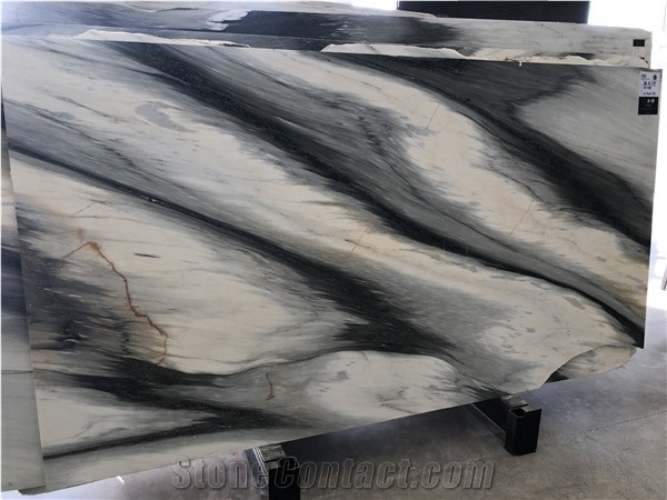 Polished Cloudy Grey Quartzite for Table Top