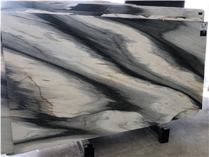 Polished Cloudy Grey Quartzite for Table Top