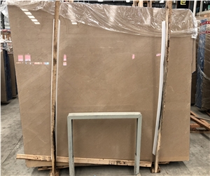 Polished Golden Century Bursa Beige Marble Floor