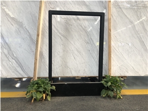 Polished Volakas White Marble Slabs for Casegood