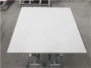 Popular Pure White Quartz Coffe Table Top