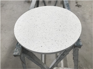 Popular Snow White Quartz for Side Table Top Popular Snow White Quartz for Side Table Top