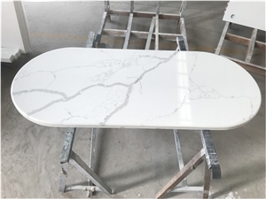 Popular Snow White Quartz For Table Top