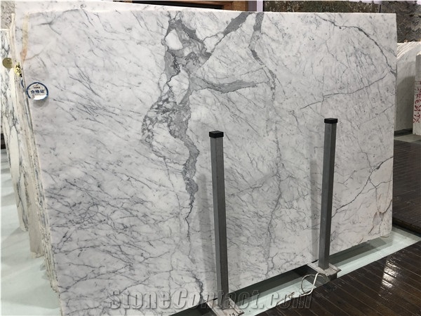 Popular Statuary White Marble Slab