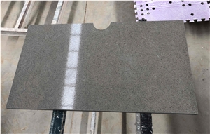 Prefab Denal Grey Quartz Countertop for Kitchen