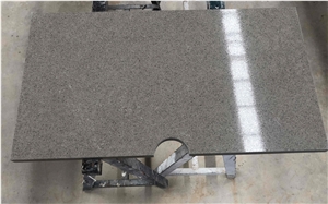 Prefab Denal Grey Quartz Countertop for Kitchen