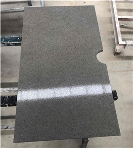 Prefab Denal Grey Quartz Countertop for Kitchen