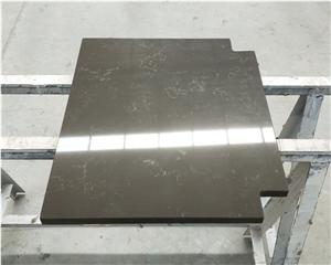 Quartz Match to Misty Brown Furniture Closet Tops