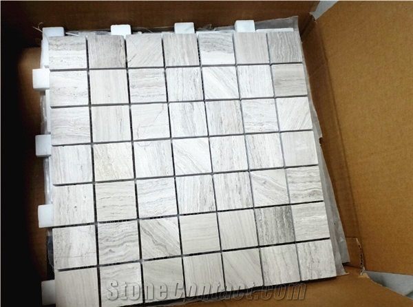 Serpeg Marble Tile Mosaic for Wall Setting