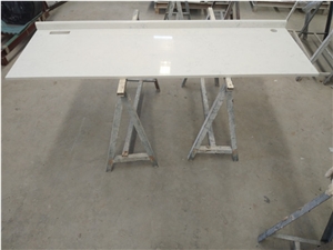 Valley White Quartz Hotel Worktop