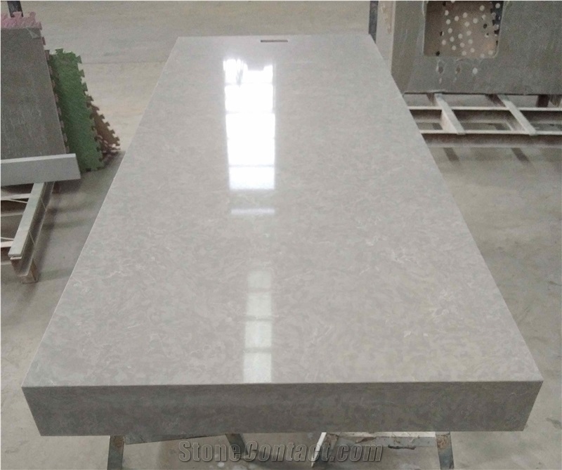 Vietnam Best Sugar White Quartz Kitchen Countertop