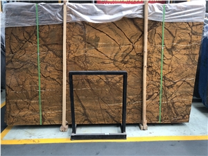 Wall and Floor Decoration Fancy Brown Marble Slabs