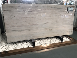 White Macaubas Quartzite Slab & Tiles For Kitchen Tops