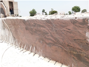 New Multicolor Red Leopa Red Granite Stone Red
