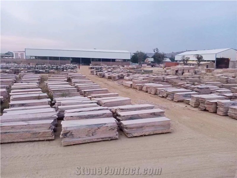 New Multicolor Red Leopa Red Granite Stone Red